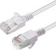 Microconnect U/UTP Kat.6a Ethernet Netzwerkkabel 0.5m Weiß