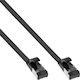 InLine Равен U/FTP (STP) Кат.8.1 Мрежов Кабел Ethernet 0.25м Черен
