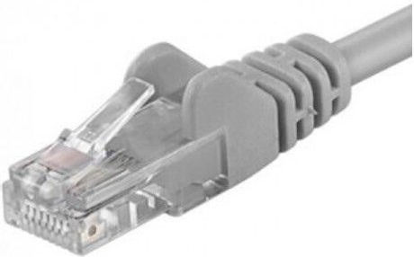 PremiumCord U/UTP Cat.5e (Gigabit) Καλώδιο Δικτύου Ethernet 3m Γκρι