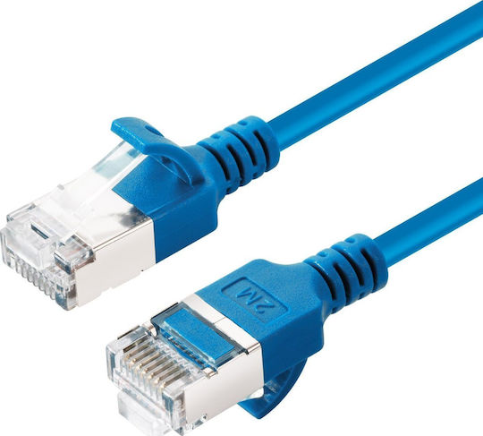 Microconnect U/UTP Kat.6a Ethernet-Netzwerkkabel 5m Blau 1Stück