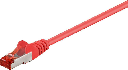Goobay S/FTP Cat.6 (Gigabit) Cablu De Rețea Ethernet 2m Roșu