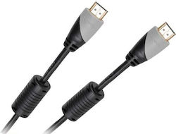 Cabletech KPO3957-3 HDMI 2.0 HDMI male - HDMI male 3m Γκρι