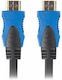 Lanberg HDMI 2.0 Premium High Speed 4K 60Hz HDR Cable HDMI Male - HDMI Male 1.8m Black