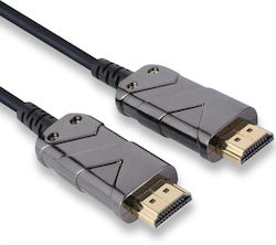 PremiumCord kphdm21x20 HDMI 2.1 HDMI male - HDMI male 20m Μαύρο