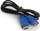 Opticum HDMI 1.4 High Speed 1080p 120Hz Cable HDMI Male - HDMI Male 1.5m Black