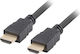 Lanberg HDMI 2.0 Premium High Speed 4K 60Hz HDR Cable HDMI Male - HDMI Male 7.5m Black