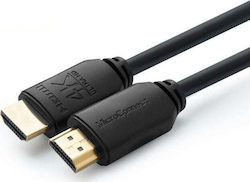 Microconnect HDMI 2.0 Cablu HDMI de sex masculin - HDMI de sex masculin 7.5m Negru