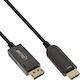 InLine Μετατροπέας DisplayPort / HDMI male σε DisplayPort / HDMI female 1τμχ 17180D