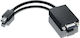 Lenovo Μετατροπέας DisplayPort / mini DisplayPort / VGA male σε DisplayPort / mini DisplayPort / VGA female 1τμχ (0A36579)