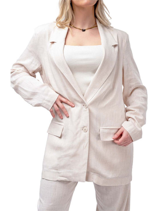 Moutaki Women's Blazer Sand