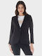 G Secret Damen Mittellang Blazer Black