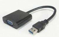 Microconnect Convertor VGA masculin în VGA feminin 1buc USB3.0VGA