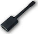 Dell Μετατροπέας USB-C / VGA male σε USB-C / VGA female 1τμχ (470-ADFQ)