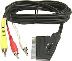 PremiumCord kjssc-2 Scart / RCA Мъжки в Scart / RCA Женски
