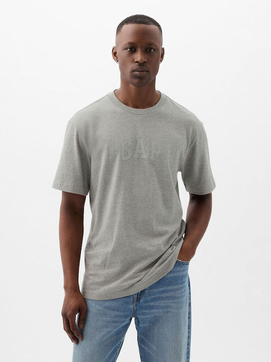 Γκρι Gap Arch Logo Μπλούζα Grey Heather