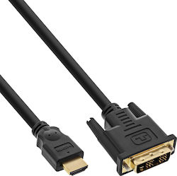 InLine 17659P HDMI / DVI-D / DIN männlich zu HDMI / DVI-D / DIN weiblich
