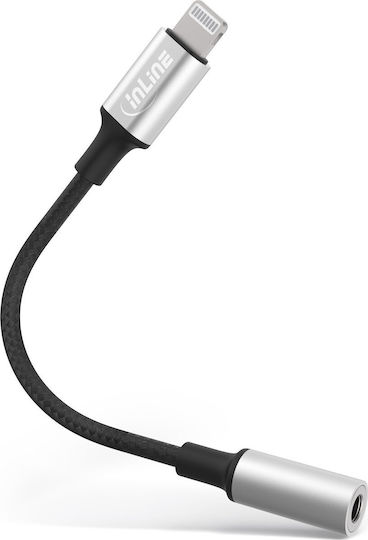 InLine Μετατροπέας Lightning male σε Lightning female Ασημί 1τμχ 31440