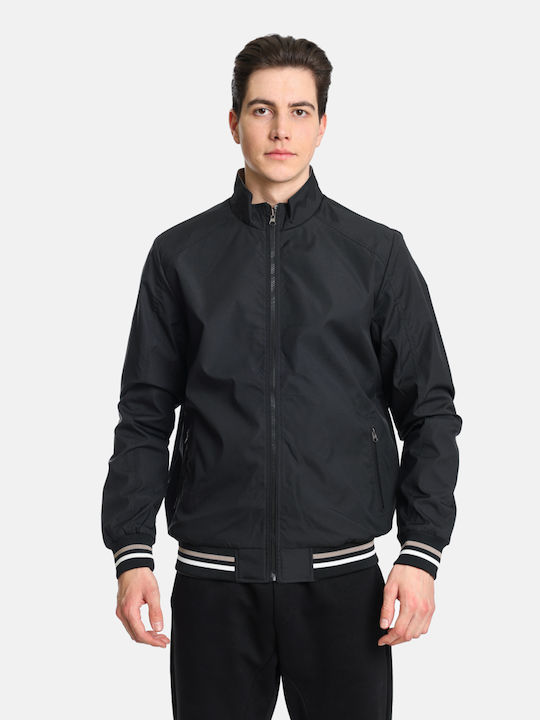 Paco & Co Men's Bomber Jacket Black