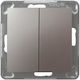 Ospel Recessed Wall Switch Lighting Two-Way wit...