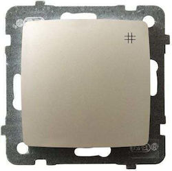 Ospel Recessed Wall Switch Lighting One-Way wit...