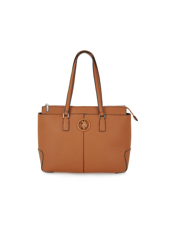 U.S. Polo Assn. Women's Bag Shoulder Tabac Brown