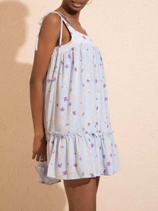 Mini Damen Blumenkleid 100% Polyester