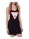 Logo Tank Top Dress Μπλουζα Γυναικειο E3gp03ja914-jblk