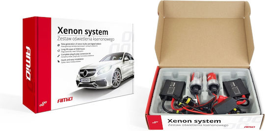 AMiO Xenon Set de Iluminare H3 35W 12V 4300K Alb natural