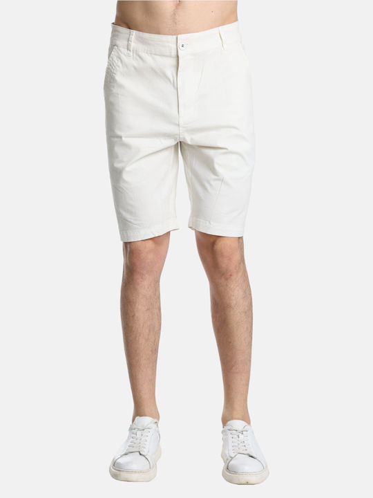 Paco & Co Men's Shorts Chino White