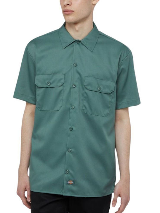 Dickies Κοντομάνικο Πουκάμισο σε Κανονική Γραμμ...