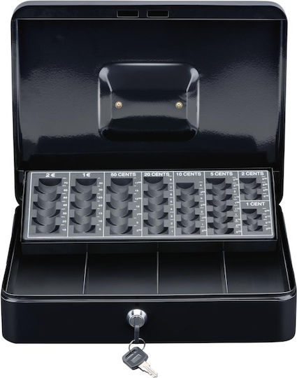Black & Decker Cash Box with Lock Black 24007