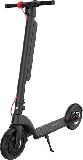 Umax City Racer 36 Ηλεκτρικό Πατίνι με 25km/h Max Ταχύτητα και 30km Αυτονομία σε Μαύρο Χρώμα