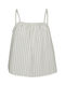 Vero Moda Women's Blouse Cotton Sleeveless Beige