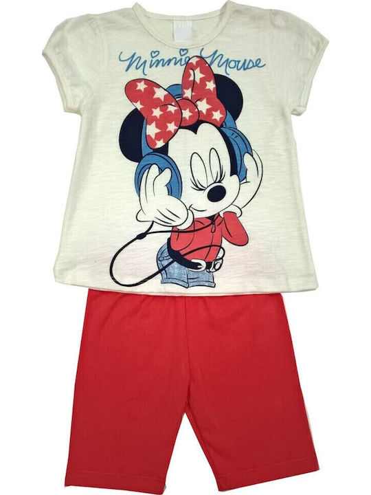Kinder-Set mit Shorts Sommer 2Stück Rot