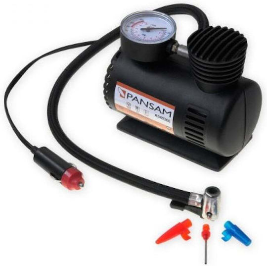 Pansam Τρόμπα Αυτοκινήτου 250PSI με Καλώδιο Αναπτήρα 12V