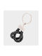 Key ring Roberto Mantellasi 033 Black