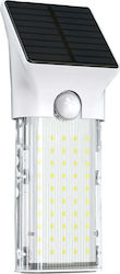 PowerNeed Wall Mounted Solar Light 1W 1000lm with Motion Sensor