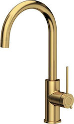 Quadron Kitchen Faucet Counter Gold