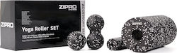 Zipro Set Foam Rollers 15cm Black 13112350