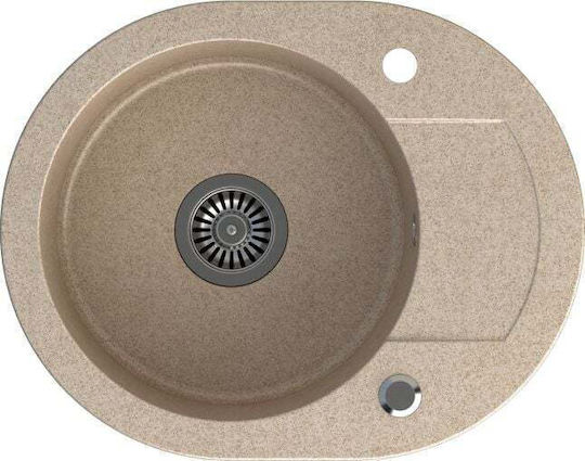 Steiner Drop-In Sink Synthetic Granite W58xD46cm granite beige