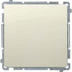 Kontakt-Simon Simon Basic Recessed Wall Switch Lighting One-Way without Frame Beige