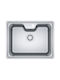 Franke Bell Bcx 610-61 1010634570 Drop-In Spüle Inox B61xT48cm Silber