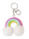 Schlüsselanhänger Trend Feelings Regenbogen Pastell 7cm