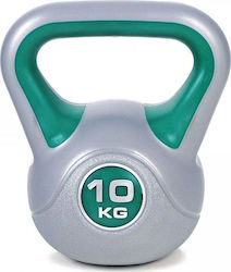 Master Kettlebell Βινυλίου 10kg Πράσινο Master Kettlebell Βινυλίου 10kg Πράσινο