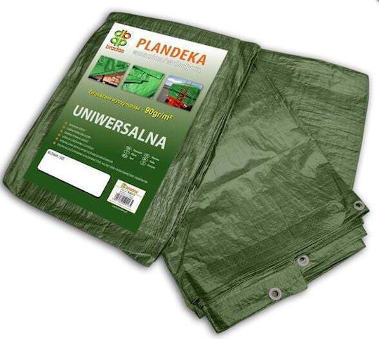 Bradas Waterproof Tarpaulin 90gr/m² 12x10m. Light Type Green