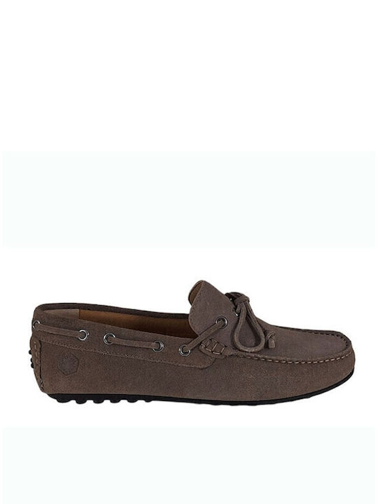 Lumberjack Drive Suede Ανδρικά Μοκασίνια σε Καφ...