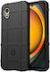 Umschlag Rückseite Silikon Schwarz (Samsung Galaxy Xcover 7)