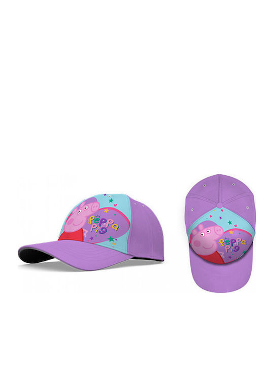 Disney Kids' Hat Jockey Fabric Peppa Pig Purple Peppa Pig Purple