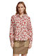 Scotch & Soda Printed Button-down Πουκαμισο Τερακοτα