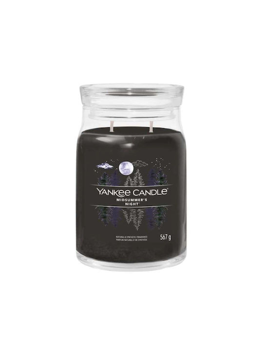 Yankee Candle Aromatic Candle Signature In Jar With Midsummer´s Night Perfume 567gr